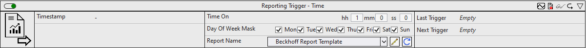 Reporting Trigger Time 1: