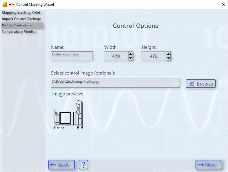 Use customized and own controls 5: