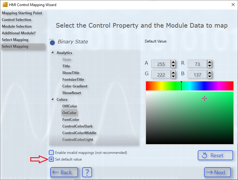 Use customized and own controls 19: