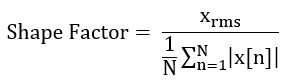 Shape Factor 2: