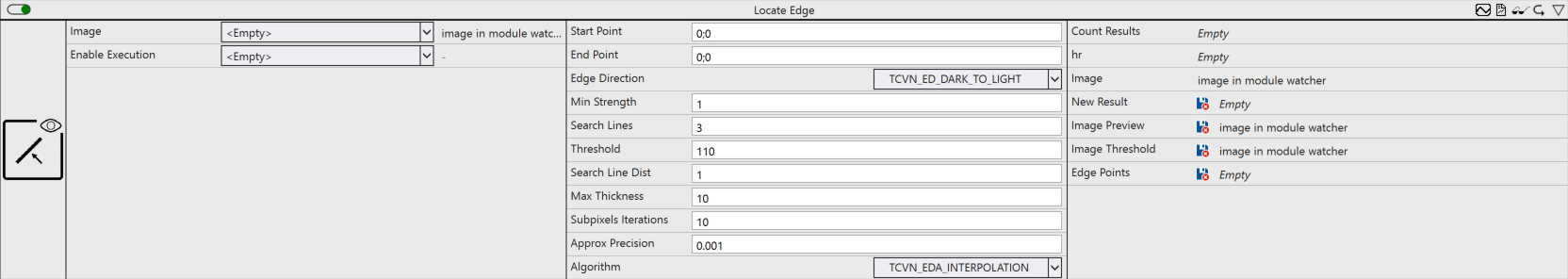 Locate Edge 1: