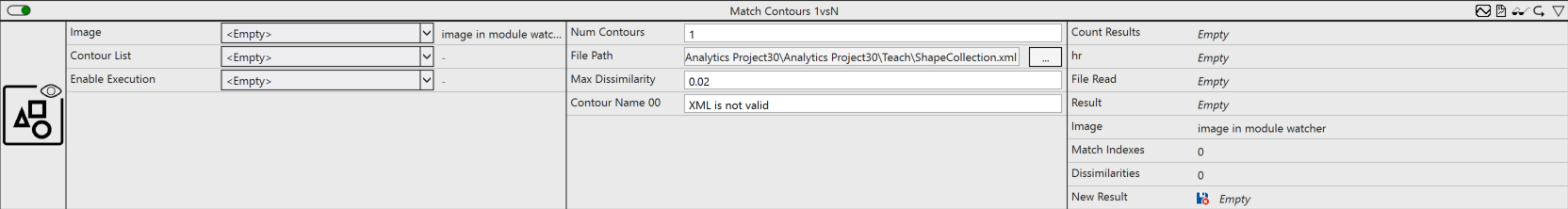 Match Contours 1vsN 1: