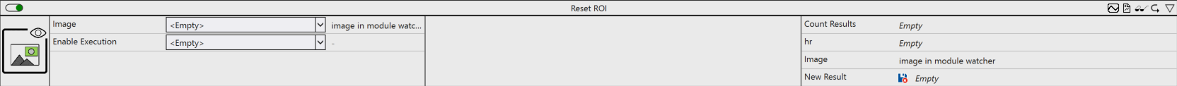 Reset ROI 1: