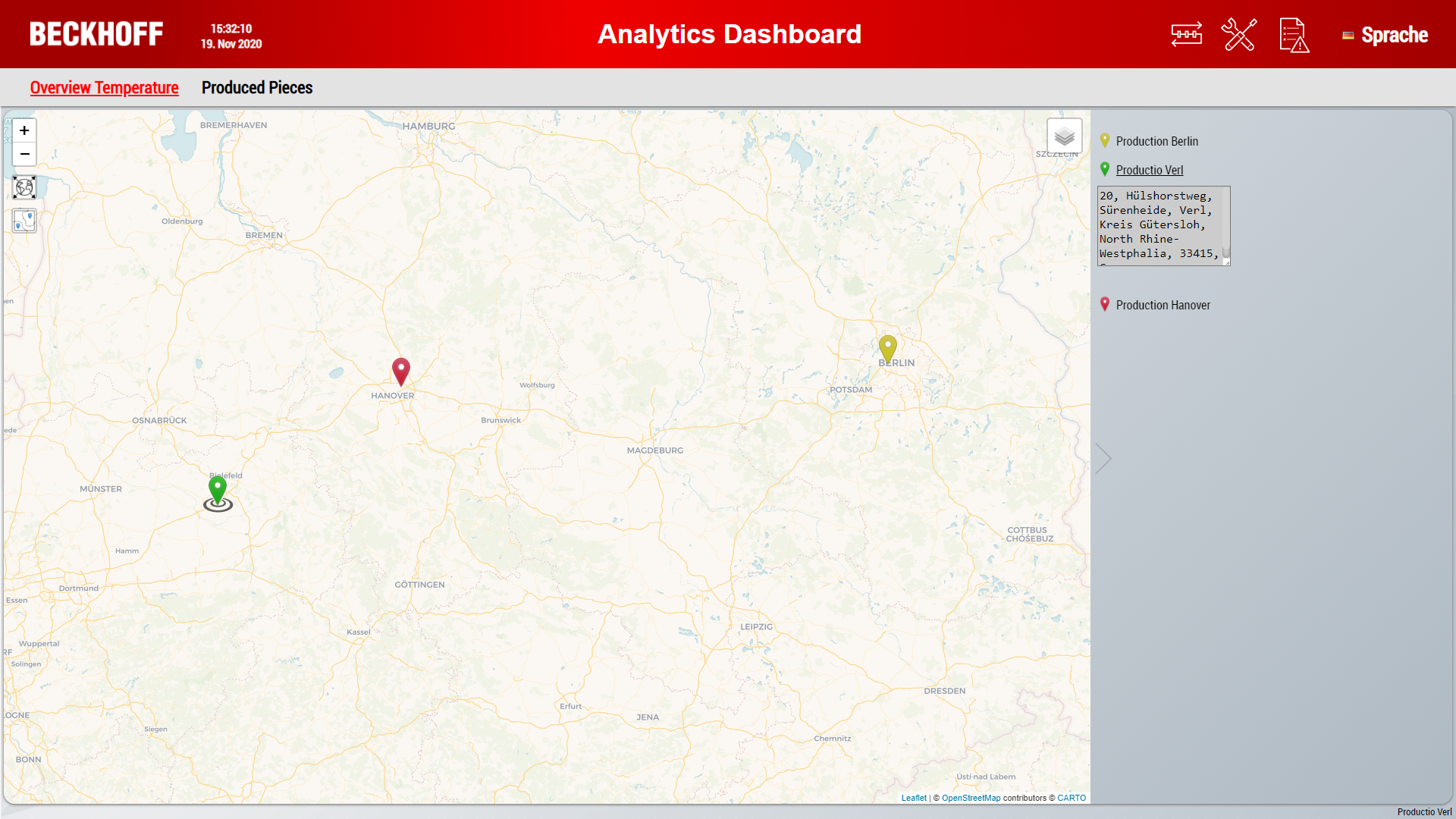 Dashboard-Konfiguration 16:
