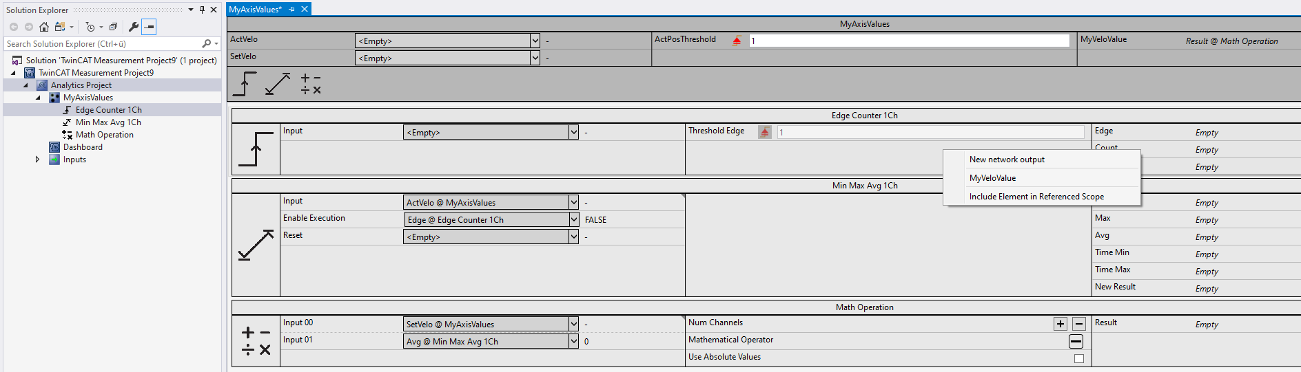 Networks as template 3: