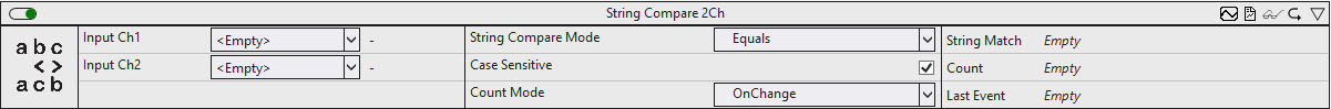 String Compare 2Ch 1: