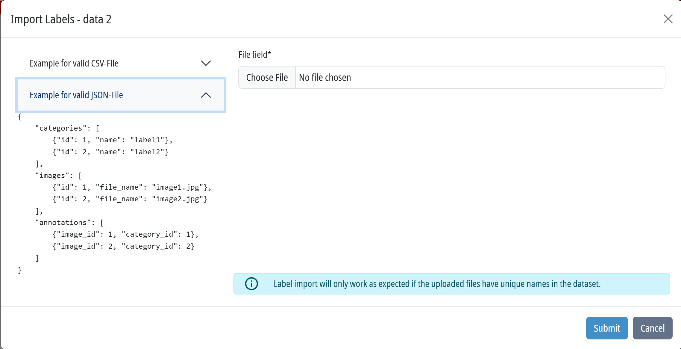 Create and manage data sets 2: