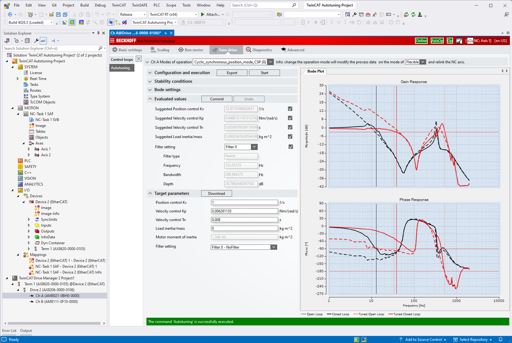 TwinCAT 3 Autotuning - First steps 13: