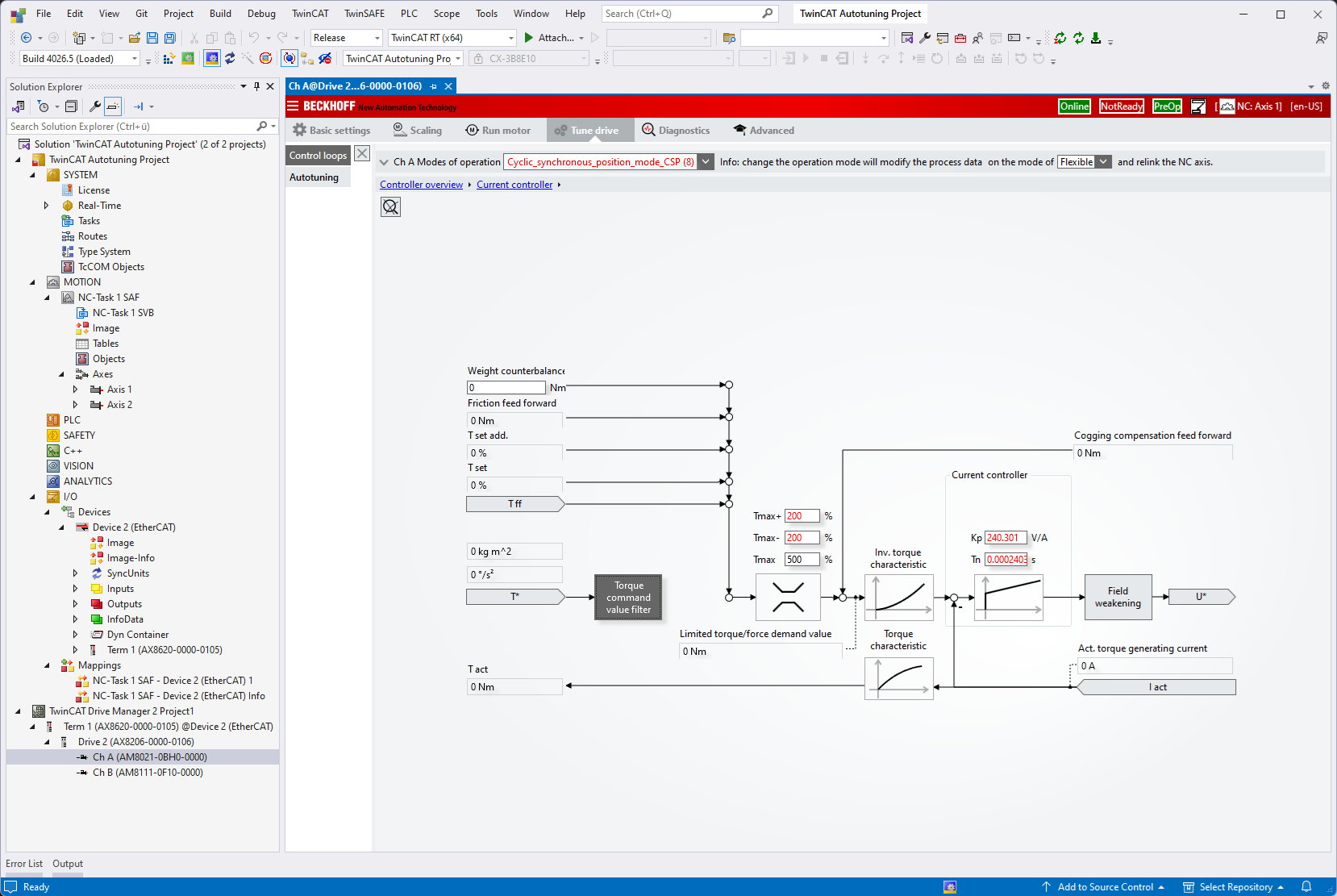 TwinCAT 3 Autotuning - First steps 9:
