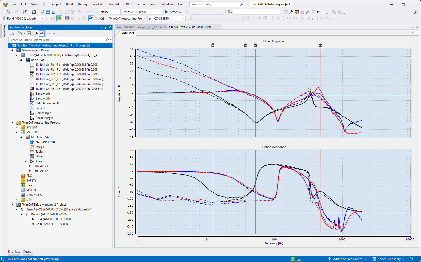 Exporting the tuning results 4: