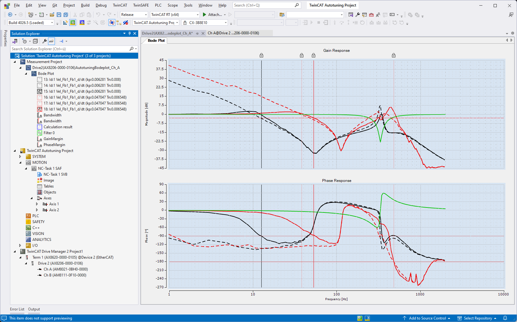 Exporting the tuning results 3: