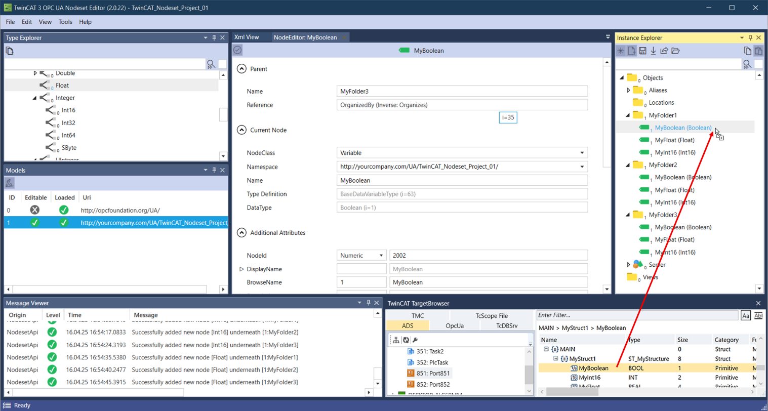Simple nodeset with base types 10: