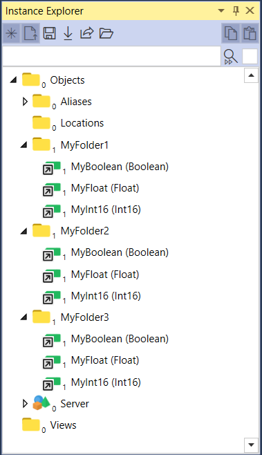 Simple nodeset with base types 11: