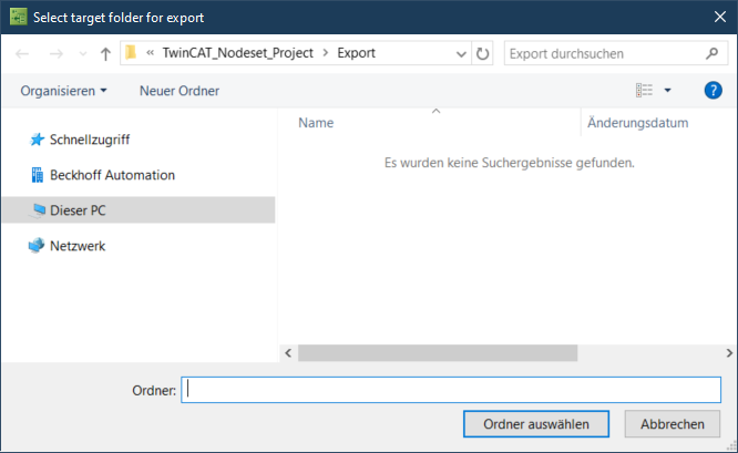 Exporting a project 3: