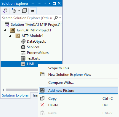 Creating a new HMI picture 1:
