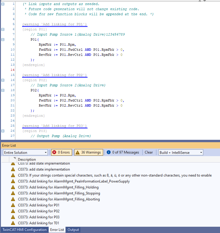 Automatic PLC code generation 4: