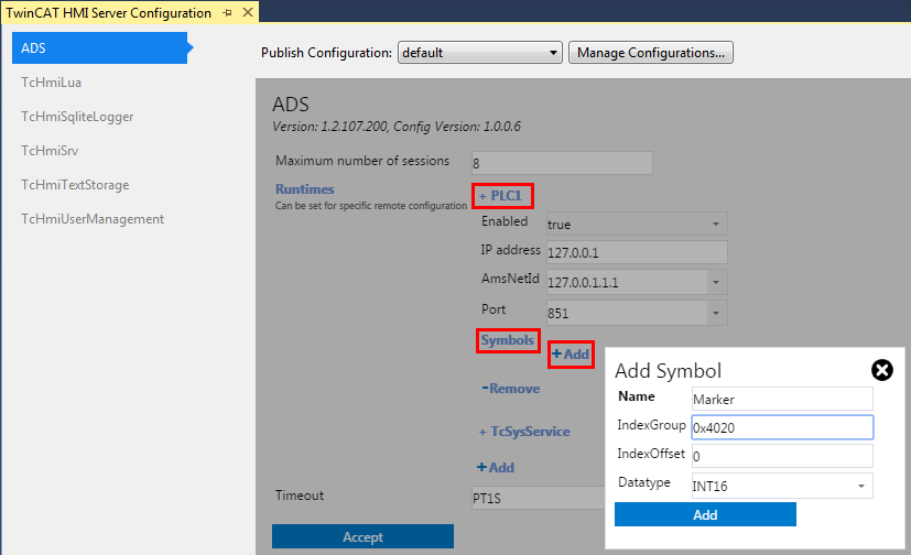 Access by IndexGroup and Offset 1: