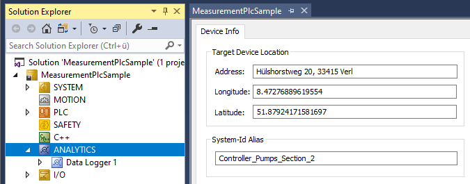 Device-specific information 1: