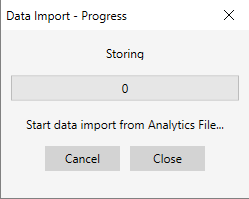 Import Analytics Files 5: