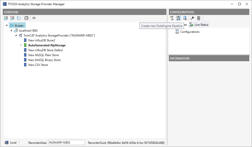 Configuration 1: