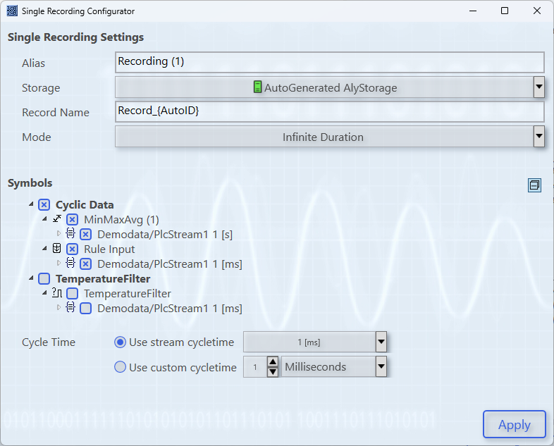 Editing recordings 1: