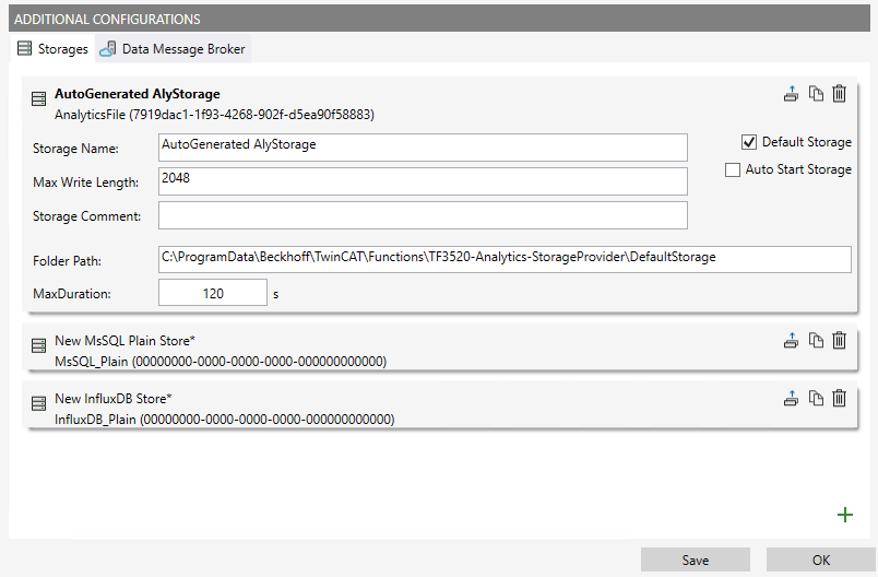Additional Configurations 1: