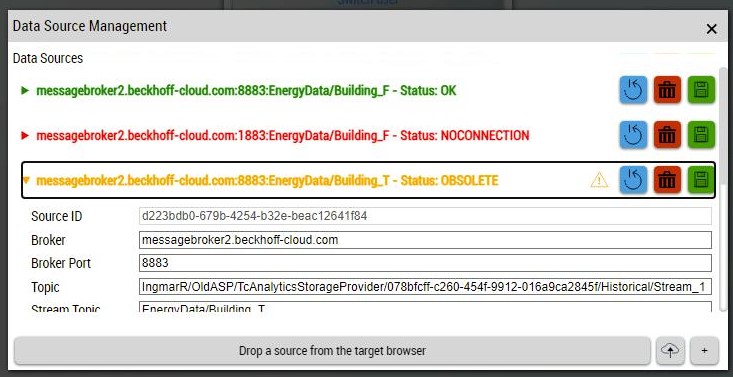 Managing the data sources 4: