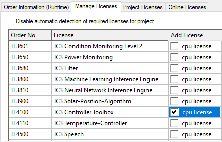 Licensing 3: