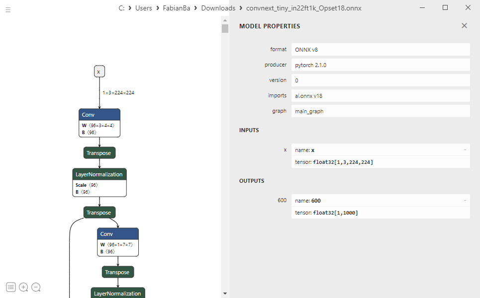 ONNX Support 1: