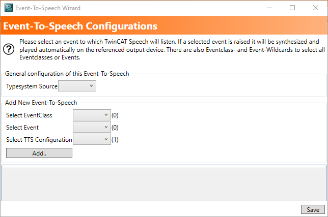 Configuring Event-To-Speech 2: