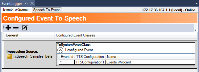 Configuring Event-To-Speech 4: