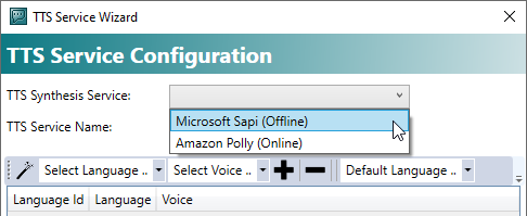 Configuring speech output 7: