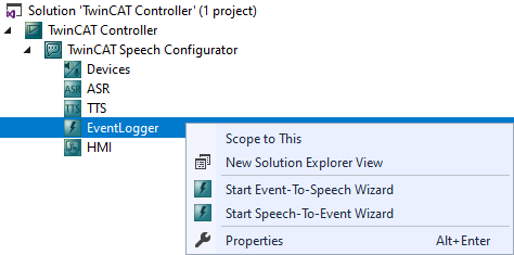 Configuring Event-To-Speech 1: