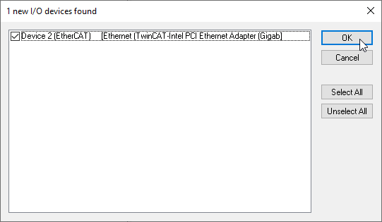 Create AX5000 and NC axis automatically 3: