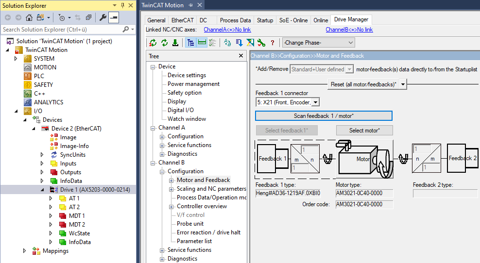 Create AX5000 and NC axis automatically 7: