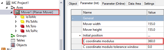 Modulo positioning 3: