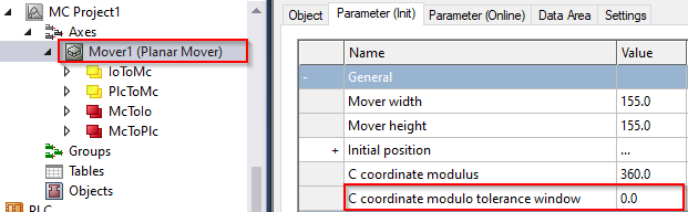 Modulo positioning 5: