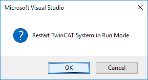 Activating a TwinCAT project 4: