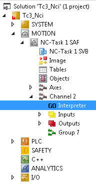 Interpreter element 1:
