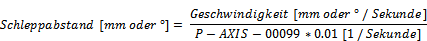 Adaptation of command values 1: