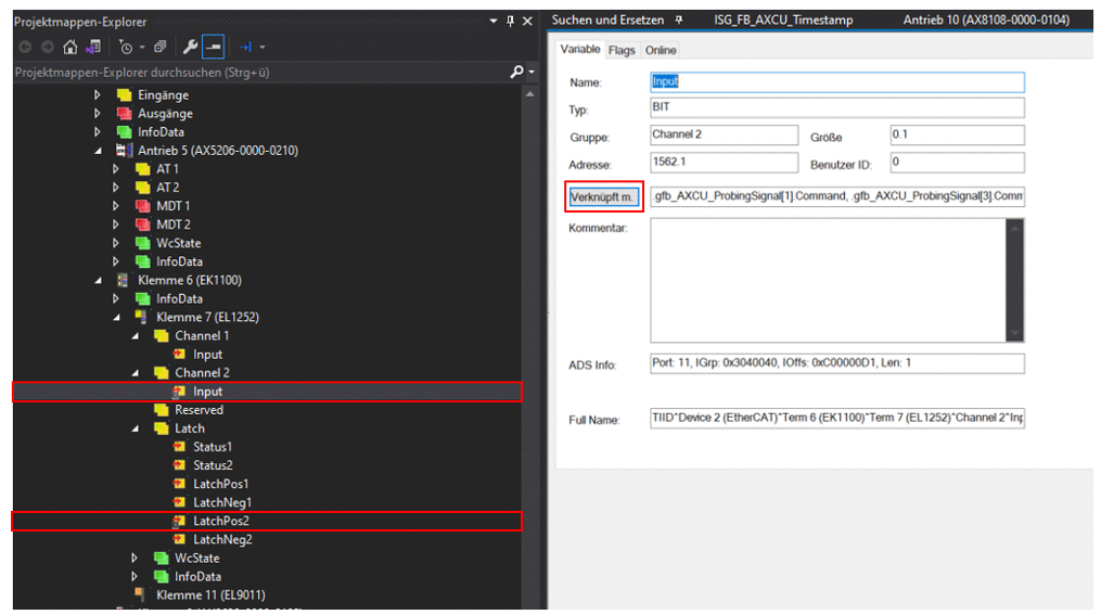 Measuring with Distributed Clocks Timestamp 1: