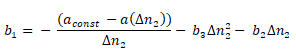 Method 1: Characteristic curve a(n) in polynomial- or hyperbola form 8: