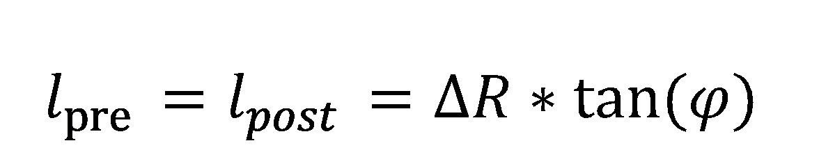 Permitted orbit geometries in “Equidistant” mode 5: