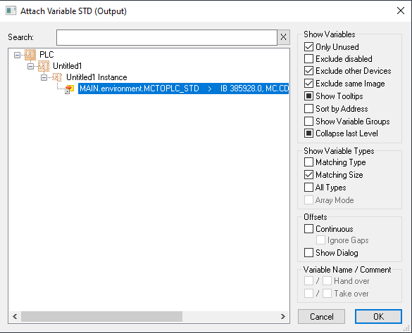 Example "Activating a Planar part position and moving a Planar mover" 8: