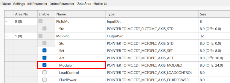 Modulo positioning 3: