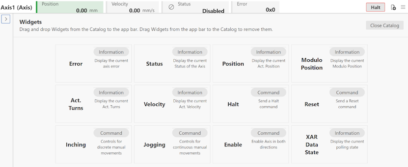 Widget Bar 2: