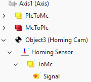 Expand the axis object with an additional module 3: