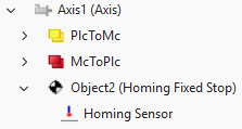 Homing Fixed Stop 1: