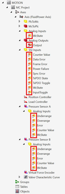 Link axis objects to hardware 4: