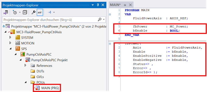 Programming a PLC using function blocks 1: